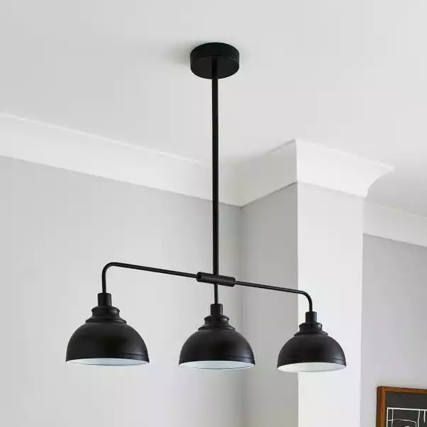 Dunelm Galley 3 Light Diner Ceiling Fitting 4 Dunelm Galley 3 Light Diner Ceiling Fitting - Image 2