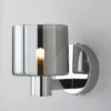 Dunelm Erin Smoked Wall Light -Cheap wall lights Store 30770083