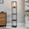 Dunelm Fulton Shelved Floor Lamp