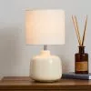 Dunelm Oslo Cream Ceramic Table Lamp -Cheap wall lights Store 30783573