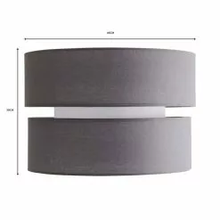Dunelm Frea Drum Shade 45cm 9 Dunelm Frea Drum Shade 45cm -Cheap wall lights Store 30784207 alt04