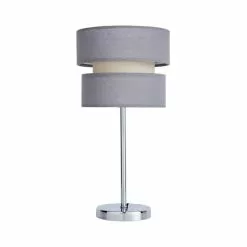 Dunelm Frea Grey Table Lamp -Cheap wall lights Store 30786016 alt04