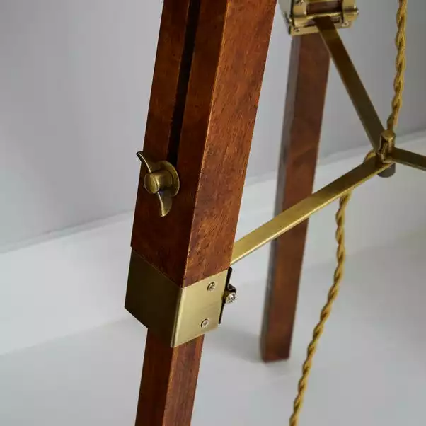 Dunelm Trio Tripod Natural Floor Lamp 6 Dunelm Trio Tripod Natural Floor Lamp - Image 4