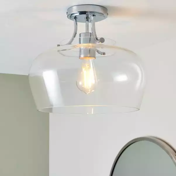 Hotel Lilier Bathroom 1 Light Flush Ceiling Fitting 3 Hotel Lilier Bathroom 1 Light Flush Ceiling Fitting