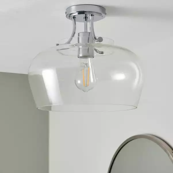 Hotel Lilier Bathroom 1 Light Flush Ceiling Fitting 4 Hotel Lilier Bathroom 1 Light Flush Ceiling Fitting - Image 2