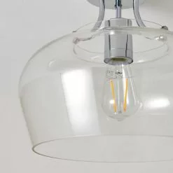 Hotel Lilier Bathroom 1 Light Flush Ceiling Fitting 10 Hotel Lilier Bathroom 1 Light Flush Ceiling Fitting -Cheap wall lights Store 30789797 alt02