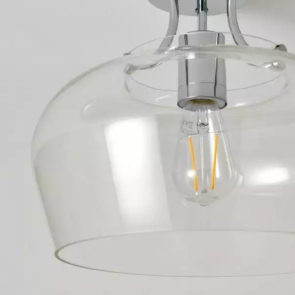 Hotel Lilier Bathroom 1 Light Flush Ceiling Fitting 5 Hotel Lilier Bathroom 1 Light Flush Ceiling Fitting - Image 3