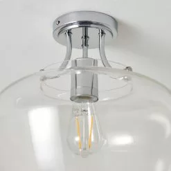 Hotel Lilier Bathroom 1 Light Flush Ceiling Fitting 11 Hotel Lilier Bathroom 1 Light Flush Ceiling Fitting -Cheap wall lights Store 30789797 alt03