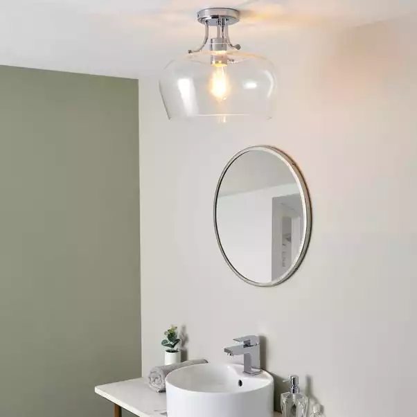 Hotel Lilier Bathroom 1 Light Flush Ceiling Fitting 7 Hotel Lilier Bathroom 1 Light Flush Ceiling Fitting - Image 5