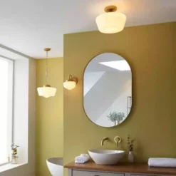 Dunelm Mondez Bathroom 1 Light Pendant Ceiling Fitting -Cheap wall lights Store 30789832 alt04