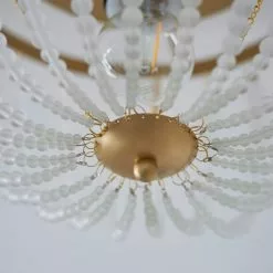 Dunelm Alora Bathroom Beaded Flush Chandelier -Cheap wall lights Store 30789836 alt02