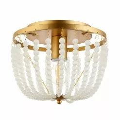 Dunelm Alora Bathroom Beaded Flush Chandelier -Cheap wall lights Store 30789836 alt05
