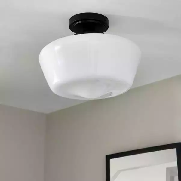 Dunelm Mondez Bathroom 1 Light Flush Ceiling Fitting 4 Dunelm Mondez Bathroom 1 Light Flush Ceiling Fitting - Image 2