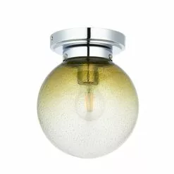 Dunelm Torbay Bathroom 1 Light Flush Ceiling Fitting -Cheap wall lights Store 30789850 alt05