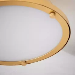 Dunelm Barton Bathroom 1 Light Flush Ceiling Fitting -Cheap wall lights Store 30789853 alt02