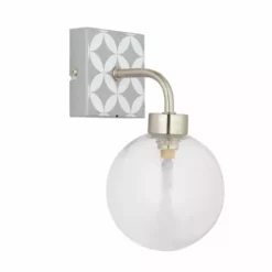 Dunelm Geometric Tile Bathroom Wall Light -Cheap wall lights Store 30789859 alt05