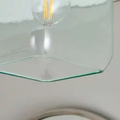 Dunelm Lucia Green Bathroom 1 Light Flush Ceiling Fitting -Cheap wall lights Store 30789861 alt02