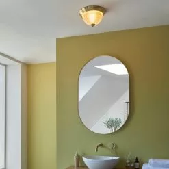 Dunelm Gleeson Prismatic Bathroom 1 Light Flush Ceiling Fitting 12 Dunelm Gleeson Prismatic Bathroom 1 Light Flush Ceiling Fitting -Cheap wall lights Store 30789883 alt04