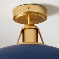 Dunelm Oraya Bathroom 1 Light Flush Ceiling Fitting -Cheap wall lights Store 30789890 alt03