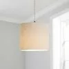Dunelm Luna 20cm Drum Shade Natural 2 Dunelm Luna 20cm Drum Shade Natural -Cheap wall lights Store 30796677