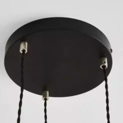 Dunelm Verne Glass 3 Light Cluster Ceiling Fitting -Cheap wall lights Store 30798517 alt03