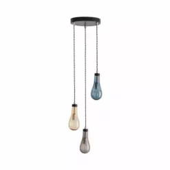 Dunelm Verne Glass 3 Light Cluster Ceiling Fitting -Cheap wall lights Store 30798517 alt04