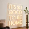 Dunelm Good To Be Home Neon Sign 1 Dunelm Good To Be Home Neon Sign -Cheap wall lights Store 30798581