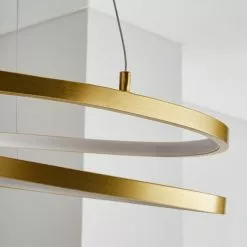 Dunelm Menton Integrated LED Swirl Ceiling Fitting -Cheap wall lights Store 30798594 alt02