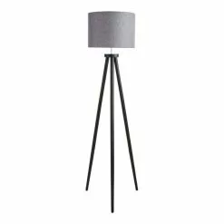 Dunelm Jandia Wooden Tripod Floor Lamp -Cheap wall lights Store 30798600 alt04