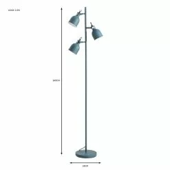 Dunelm Issac 3 Light Floor Lamp -Cheap wall lights Store 30798612 alt06