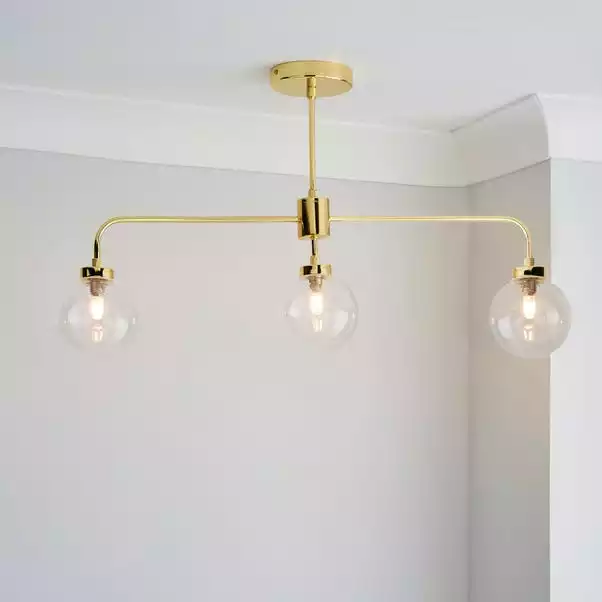 Dunelm Tanner 3 Light Bar Ceiling Fitting 3 Dunelm Tanner 3 Light Bar Ceiling Fitting