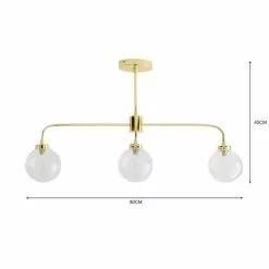 Dunelm Tanner 3 Light Bar Ceiling Fitting 13 Dunelm Tanner 3 Light Bar Ceiling Fitting -Cheap wall lights Store 30798666 alt05