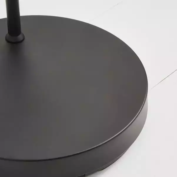 Dunelm Palazzo Black Frosted Floor Lamp 5 Dunelm Palazzo Black Frosted Floor Lamp - Image 3