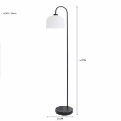 Dunelm Palazzo Black Frosted Floor Lamp 13 Dunelm Palazzo Black Frosted Floor Lamp -Cheap wall lights Store 30798676 alt05