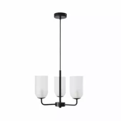 Dunelm Palazzo Frosted 3 Light Chandelier 11 Dunelm Palazzo Frosted 3 Light Chandelier -Cheap wall lights Store 30798684 alt04