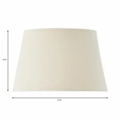 Dunelm Clara 27cm Tapered Lamp Shade -Cheap wall lights Store 30799252 alt04