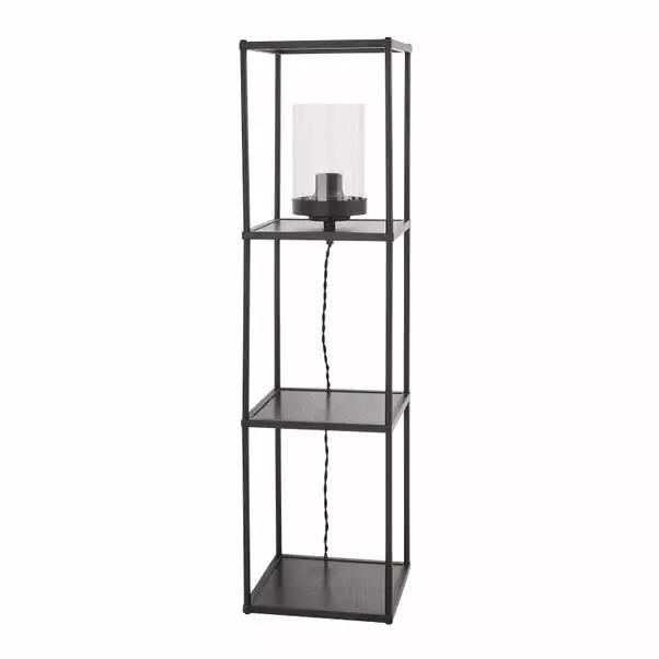 Dunelm Cole Midi Shelved Floor Lamp Black 7 Dunelm Cole Midi Shelved Floor Lamp Black - Image 5