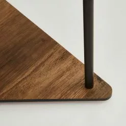 Dunelm Fulton Corner Shelved Floor Lamp Rustic Pine -Cheap wall lights Store 30802424 alt02