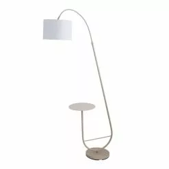 Dunelm Huxley Extendable Arc Floor Lamp With Table 13 Dunelm Huxley Extendable Arc Floor Lamp With Table -Cheap wall lights Store 30802432 alt05