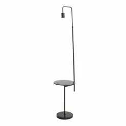 Dunelm Aubrey Exposed Bulb Floor Lamp With Table Black 12 Dunelm Aubrey Exposed Bulb Floor Lamp With Table Black -Cheap wall lights Store 30802433 alt04
