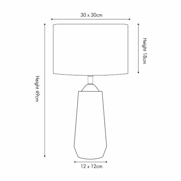 Pacific Lifestyle Artemis Tall Table Lamp 7 Pacific Lifestyle Artemis Tall Table Lamp - Image 5