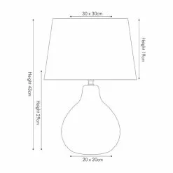 Pacific Lifestyle Rhea Table Lamp -Cheap wall lights Store 30803542 alt04