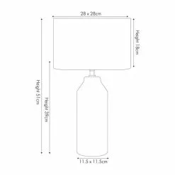 Pacific Lifestyle Bethan Table Lamp -Cheap wall lights Store 30803547 alt04