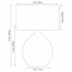 Pacific Lifestyle Gemini Silver Table Lamp -Cheap wall lights Store 30804017 alt03