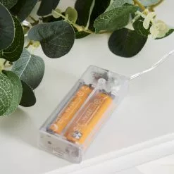 Dunelm Eucalyptus Green Lit Garland -Cheap wall lights Store 30808831 alt03