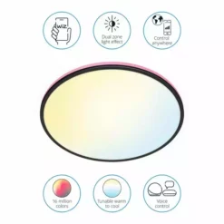 WiZ Connected WiZ Aura Smart LED Ceiling Light -Cheap wall lights Store 30838382 alt02